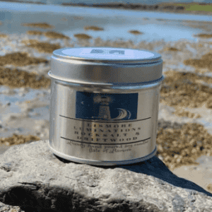 Rock Salt and Driftwood - 8 oz soy candle