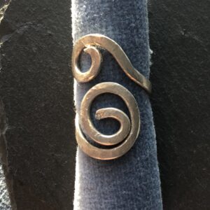 Silver Swirl Ring