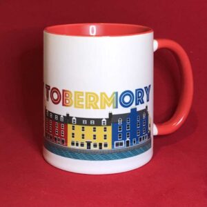 Tobermory coloured houses mug