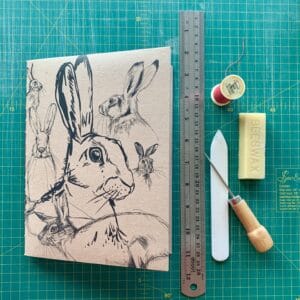 Kraft Hare Hand-stitched Sketchbook
