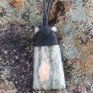 Pink Gneiss Heritage Pendant